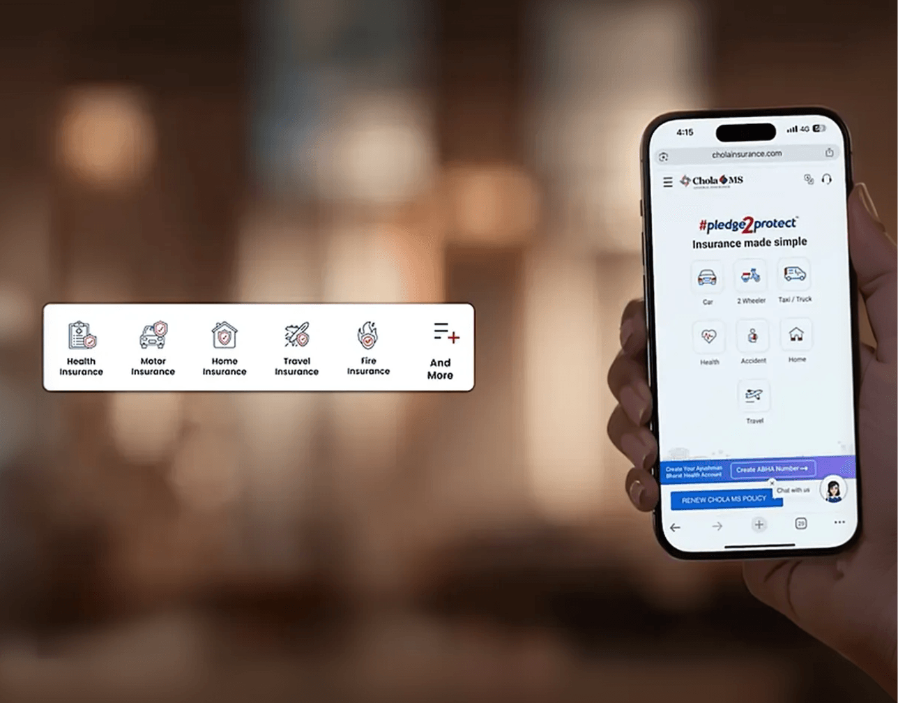 The Cholamandalam MS General Insurance Company Limited’s mobile app